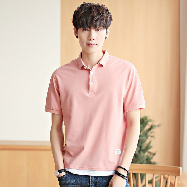 Moderna muška bluza sa kragnom i kratkim rukavima - više boja