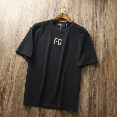 Ležerna muška majica kratkih rukava s aplikacijom za natpise