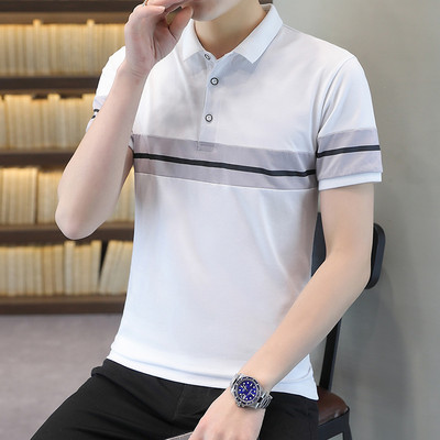 Muška moderna majica s gumbima i kragnom