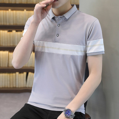 Muška moderna majica s gumbima i kragnom