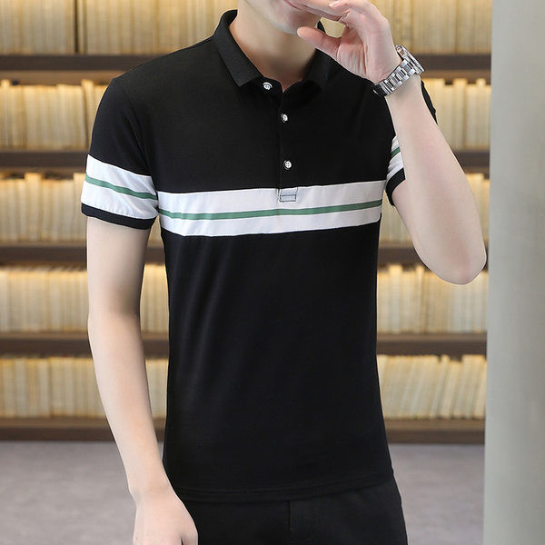 Muška moderna majica s gumbima i kragnom