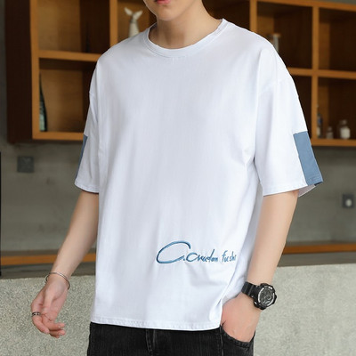 Meeste lai O-kaelusega T-särgi mudel