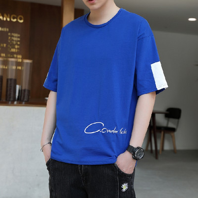 Meeste lai O-kaelusega T-särgi mudel