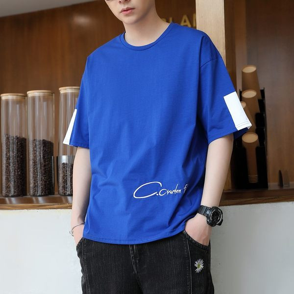 Meeste lai O-kaelusega T-särgi mudel