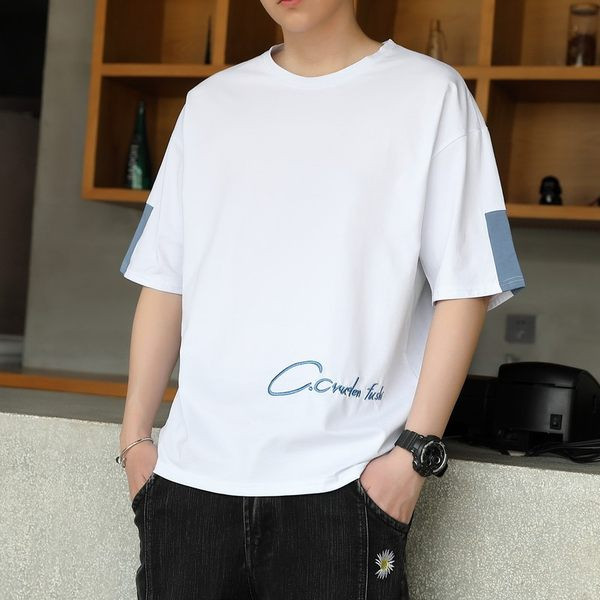 Meeste lai O-kaelusega T-särgi mudel