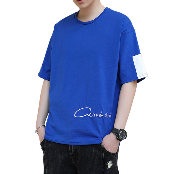 Meeste lai O-kaelusega T-särgi mudel