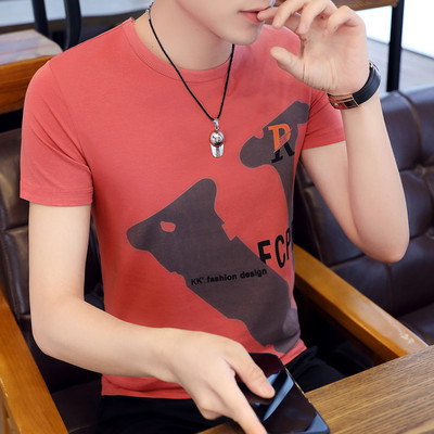 Uue mudeli meeste T-särk - ovaalse dekoltee ja lühikeste varrukatega