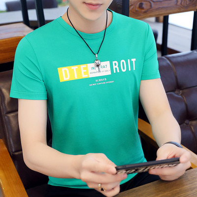 Uue mudeli meeste T-särk - ovaalse dekoltee ja lühikeste varrukatega