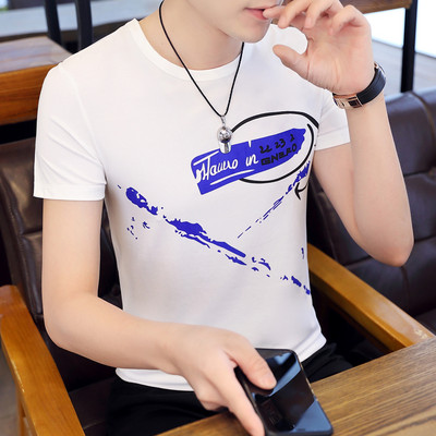 Uue mudeli meeste T-särk - ovaalse dekoltee ja lühikeste varrukatega