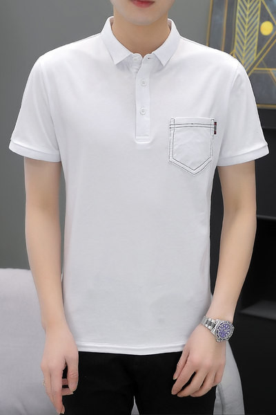 Muška majica s džepom i klasičnom kragnom