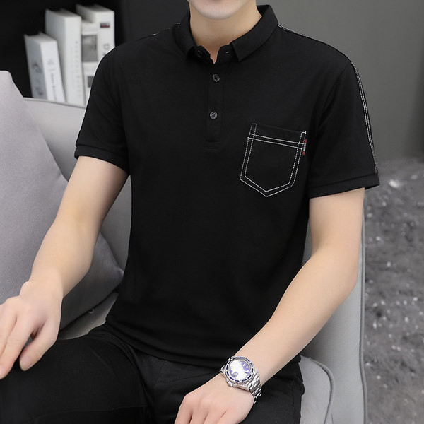 Muška majica s džepom i klasičnom kragnom