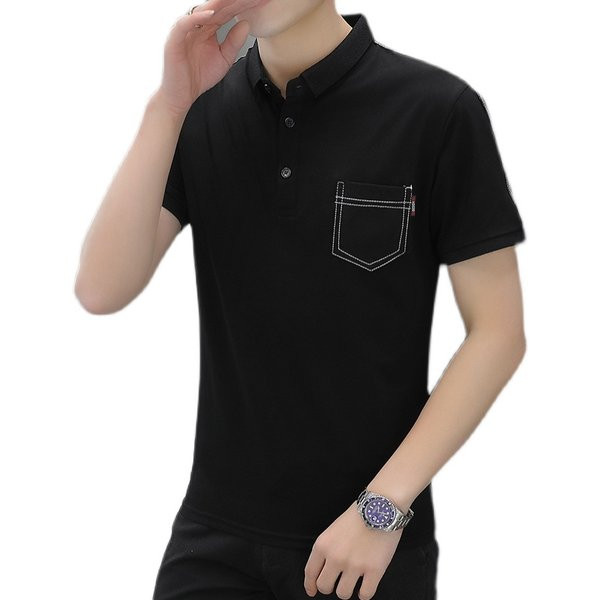 Muška majica s džepom i klasičnom kragnom