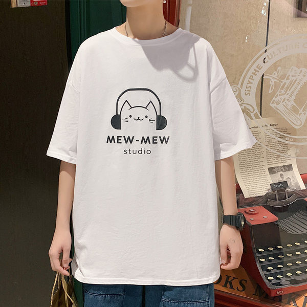 Lai aplikatsiooniga meeste T-särk sportimiseks ja igapäevaseks kasutamiseks