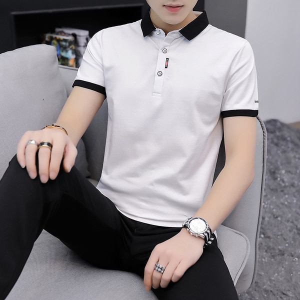 Kaasaegne meeste pluus krae ja nööpidega – mitut värvi