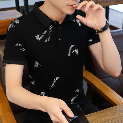 Moodne krae ja tikandiga meeste pluus - mitmes värvitoonis