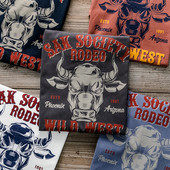 Ανδρικό μπλουζάκι με απλικέ χρώμα