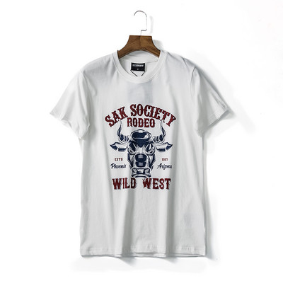 Ανδρικό μπλουζάκι με απλικέ χρώμα