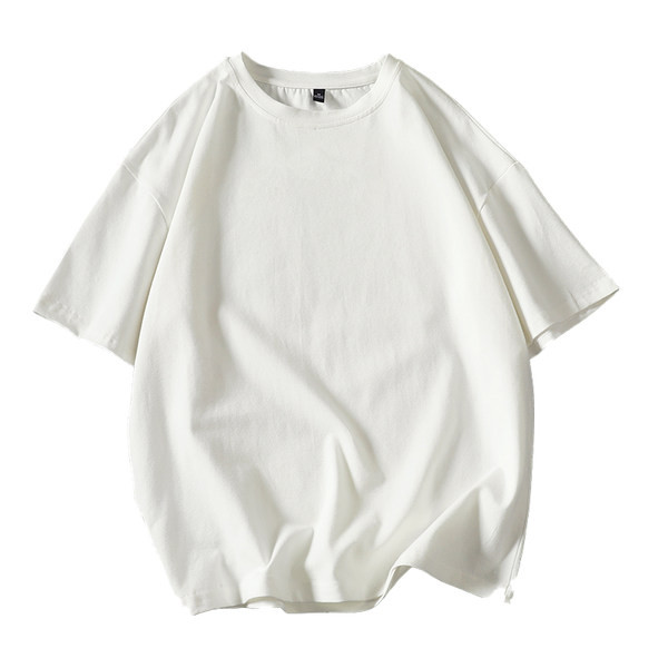 Jednobojna muška majica slobodnog kroja