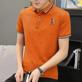 Mitmes värvitoonis vabaaja meeste pluus krae ja nööpidega