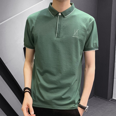 Muška ljetna bluza s klasičnom kragnom i kratkim rukavima