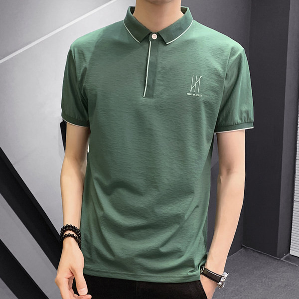 Muška ljetna bluza s klasičnom kragnom i kratkim rukavima