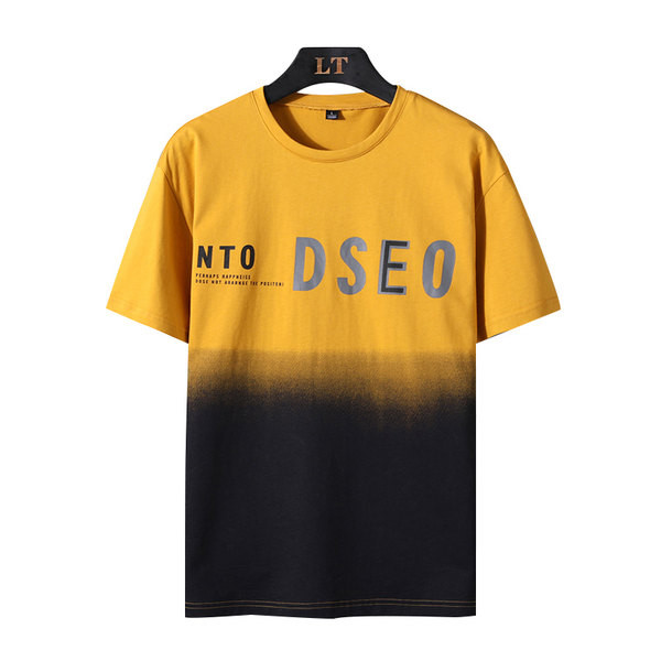 Casual puuvillane T-särk kirjadega