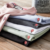 Moderna muška majica s vezom i kratkim rukavima