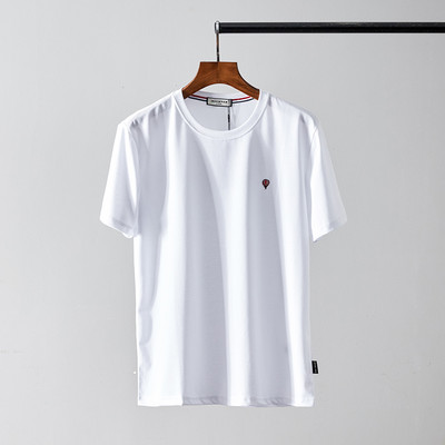 Moderna muška majica s vezom i kratkim rukavima