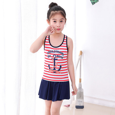 Dječji kupaći kostim s aplikacijom za djevojčice