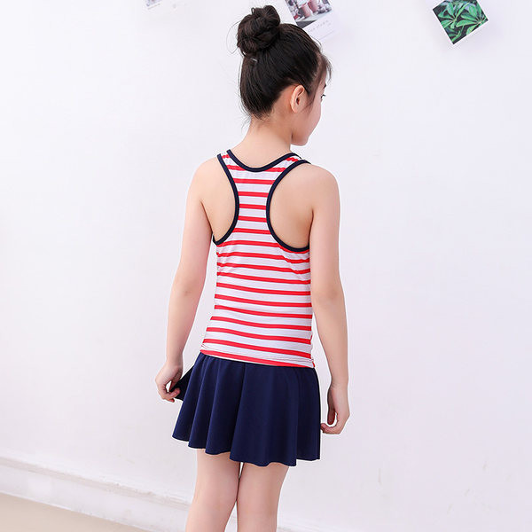 Dječji kupaći kostim s aplikacijom za djevojčice