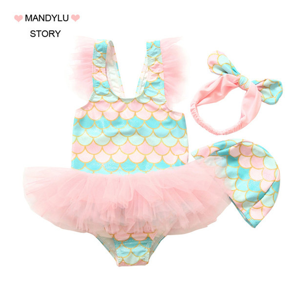 Novi model dječjeg kompleta kupaćih kostima za djevojčice