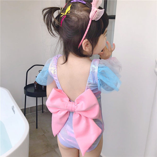 Új modell gyerek fürdőruha lányoknak - két modell