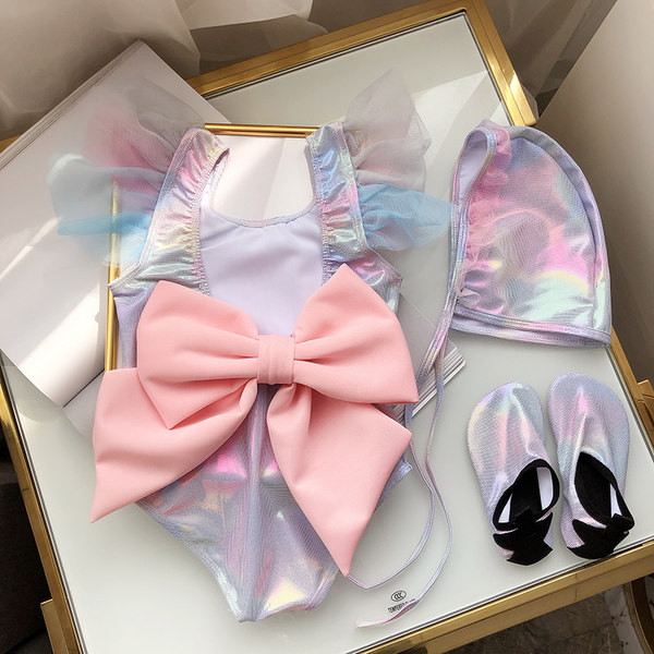 Új modell gyerek fürdőruha lányoknak - két modell