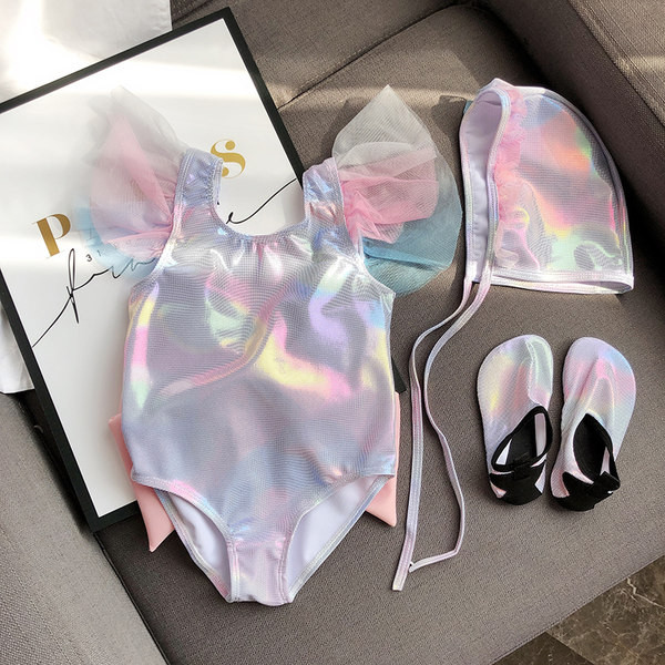 Új modell gyerek fürdőruha lányoknak - két modell