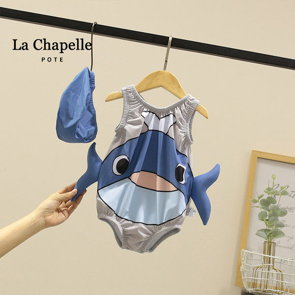 Cijeli dječji kupaći kostim s 3D elementom za djevojčice