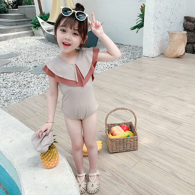 Laste ujumisriided tüdrukutele - kolmes värvitoonis