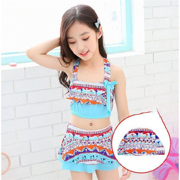 Laste ujumisriided tüdrukutele - kaks mudelit