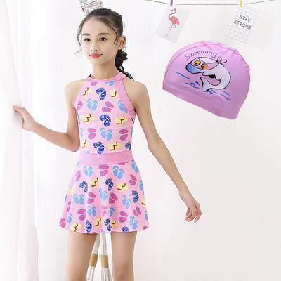 Uue mudeli täis ujumistrikoo tüdrukutele