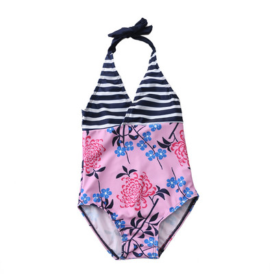 Laste värviline täisujumistrikoo tüdrukutele