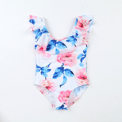 Laste värviline täisujumistrikoo tüdrukutele