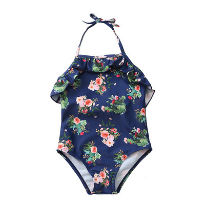 Laste värviline täisujumistrikoo tüdrukutele