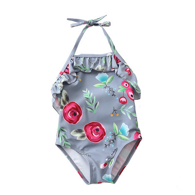 Laste värviline täisujumistrikoo tüdrukutele