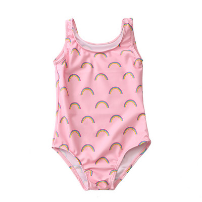 Laste värviline täisujumistrikoo tüdrukutele