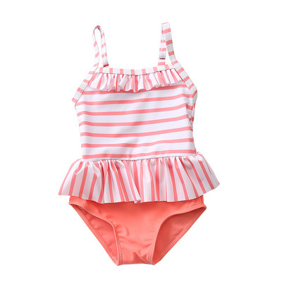 Laste värviline täisujumistrikoo tüdrukutele