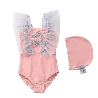 Laste värviline täisujumistrikoo tüdrukutele