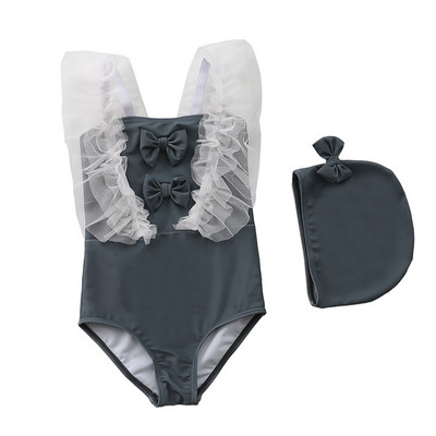 Laste värviline täisujumistrikoo tüdrukutele