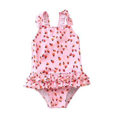 Laste värviline täisujumistrikoo tüdrukutele