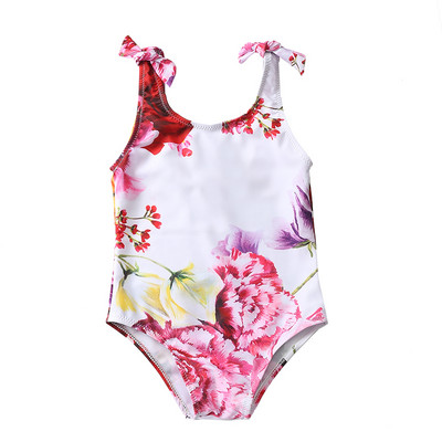 Laste värviline täisujumistrikoo tüdrukutele