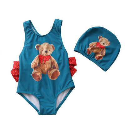 Laste värviline täisujumistrikoo tüdrukutele