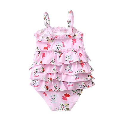 Laste värviline täisujumistrikoo tüdrukutele